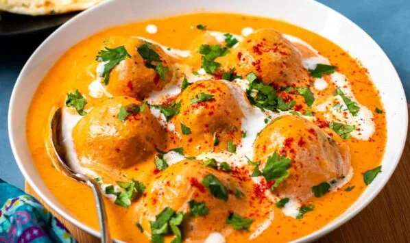 Homemade shahi paneer at Baba's Chicken Punjabi restaurant