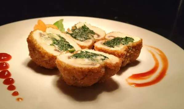 Fresh kadhai paneer at Baba's Chicken North Indian restaurant